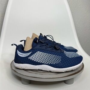 HF Footwear HF Series x Cloud Mesh Lace‑Up Sneaker Women’s US 7.5 Navy Comfort‎